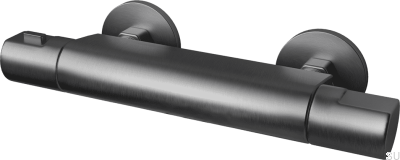 Duschblandare ARM168-150 Mässing Svart Borstad Krom