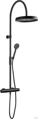 Duschset ARM7300-150 Mattsvart mässing