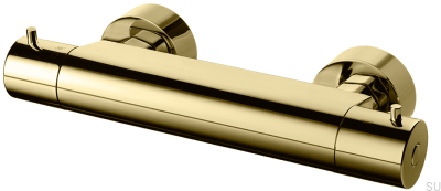 Termostatisk duschblandare EVM168-150 Honey Gold Mässing