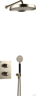 ARM7268 ED2 Duschset Borstad Nickel Mässing