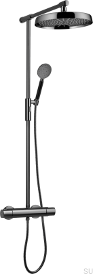 ARM300-150 Duschset i mässingsvart krom
