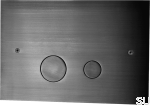 9422577--Przycisk spłukujący DUO112 Mosiężny Czarny Chrom Szczotkowany-Tapwell-Skandynawskie-Uchwyty_1