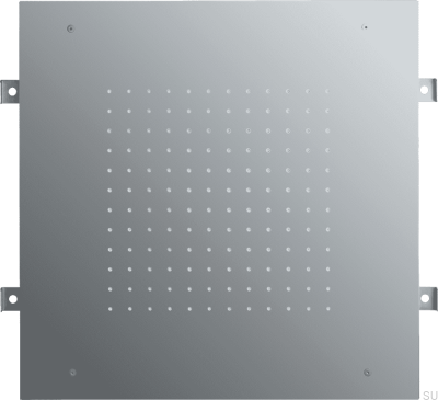 Duschmunstycke, fyrkantig regndusch 500 ZSOF095, Förkromad mässing