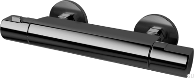 Duschblandare ARM168-150 Mässing Svart Krom