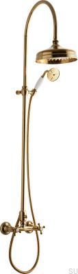 Classic XCOL000-150 duschset, polerad mässing, omålad