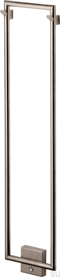 Badrumsradiator TW800-200 Borstad nickelstål