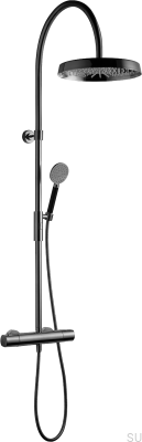 ARM7300-150 Duschset i mässingsvart krom