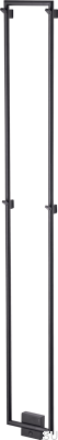 Badrumsradiator TW1500-200 Mattsvart Stål