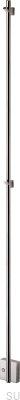 Badrumsradiator TW1500-85, polerat kromstål
