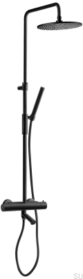 Duschset TVM2200-150 Mattsvart Mässing