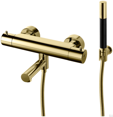Termostatisk bad- och duschblandare EVM026-150 Honey Gold Brass