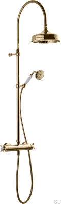 Duschset XCOL7269-150 Polerad mässing Omålad