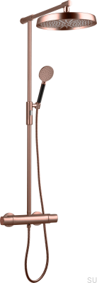 Duschset ARM300-150 Koppar Borstad Omålad