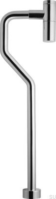Tvättställssifon med S-pipe XA200, Förkromad mässing