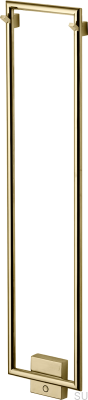 Badrumsradiator TW800-200 Stål Honung Guld PVD
