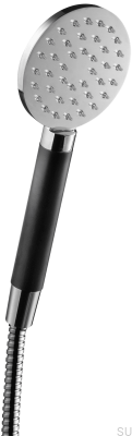 Duschmunstycke ZDOC095 Krom med svart