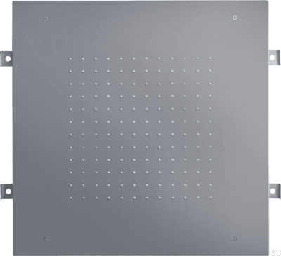 Fyrkantigt regnduschmunstycke 500 ZSOF095 Mässingsgrå Ascot