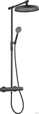 Duschset ARM300-150 Mattsvart mässing