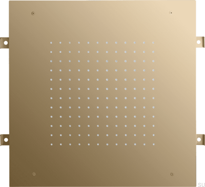 Duschmunstycke, fyrkantig regndusch 500 ZSOF095, polerad mässing, omålad