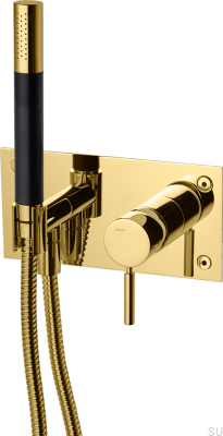 Duschblandare med duschhuvud och slang BOX011-364 Honey Gold Brass