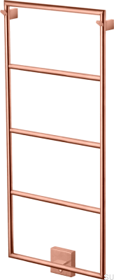 Badrumsradiator TW800-400 Stål Koppar PVD