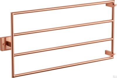 Badrumsradiator TW400-800 Stål Koppar PVD