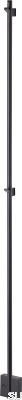 Badrumsradiator TW1500-85 Mattsvart Stål