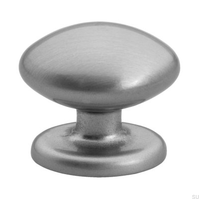 Möbelknopp 2538 Metal Silver (Inox Look)