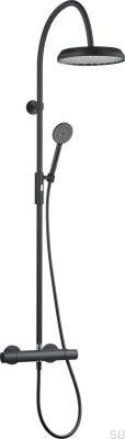 Duschset ARM5300-150 Mattsvart mässing