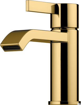 ARM071M Tvättställsblandare, honungsguld mässing