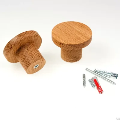 Basic 40 Wooden Oak Wall Hanger - Hårdolja 