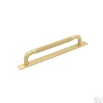 Uchwyt podłużny Helix 160mm, złoty z podkładką