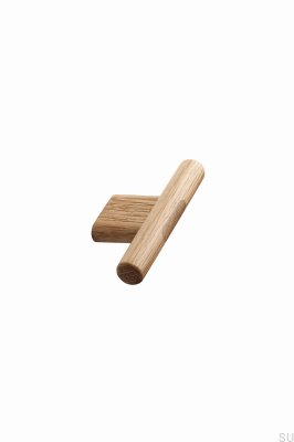 T-Bar Join 16 Wooden Oak Furniture Knop