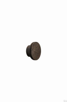 Circle 50 möbelknopp i trä, ek