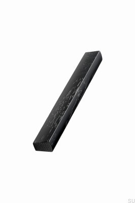 Avlångt möbelhandtag 1410 Trim 224 Trä Svart Ask