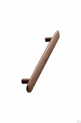Långt möbelhandtag Brutus 160 Wooden Walnut