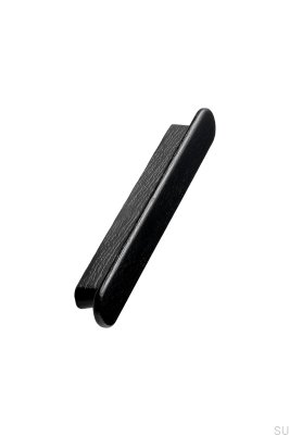 Avlångt möbelhandtag Classis 160 Wooden Black Ash