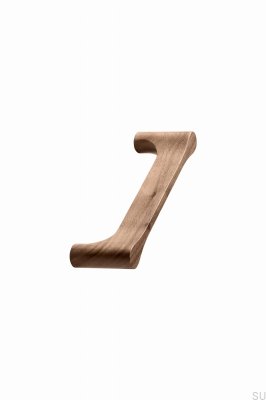 Drops 128 möbelhandtag i trä, italiensk valnöt
