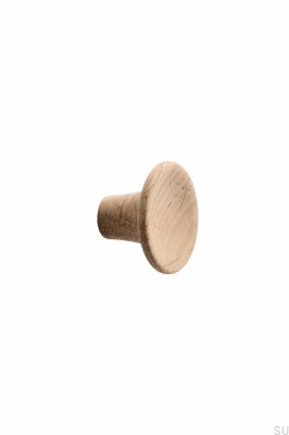 Tuba 28 möbelknopp i trä, ek, olackerad