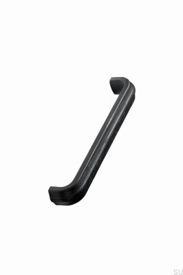 Avlångt möbelhandtag Duona 160 Wooden Black Ash