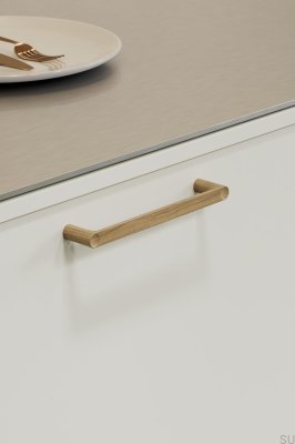 Punto 160 möbelhandtag i trä, ek