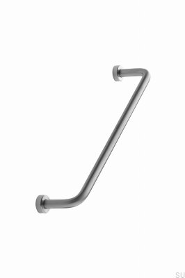 Lounge 128 Silver Satin Avlångt Möbelhandtag