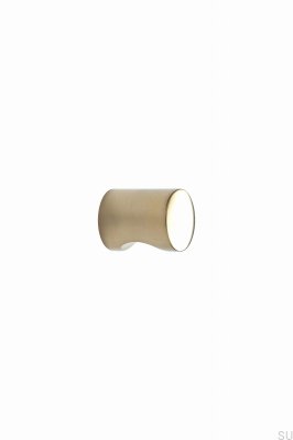 Tumbler 21 möbelknopp Mässing Guld Polerad Olackerad