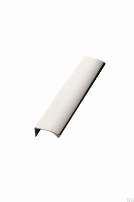 Edge Straight 200 Aluminium Möbelhandtag Matt Vit