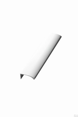 Edge Straight 200 Aluminium Chrome Möbelhandtag