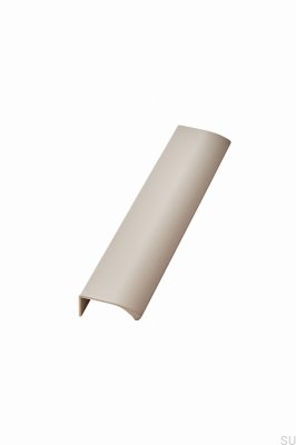 Edge Straight 200 Aluminium Beige Möbelhandtag
