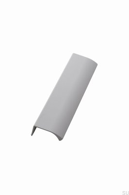 Edge Straight 200 aluminiumgrå möbelhandtag