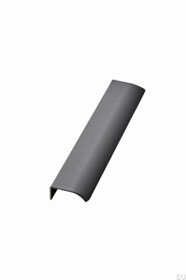 Edge Straight 200 Aluminium Möbelhandtag i antracit