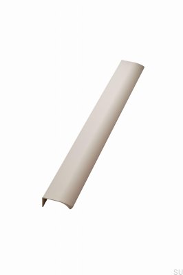 Edge Straight 350 Aluminium Beige Möbelhandtag