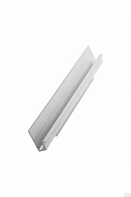 Vägg 10 896 Kant Möbelhandtag Aluminium Silver Borstad